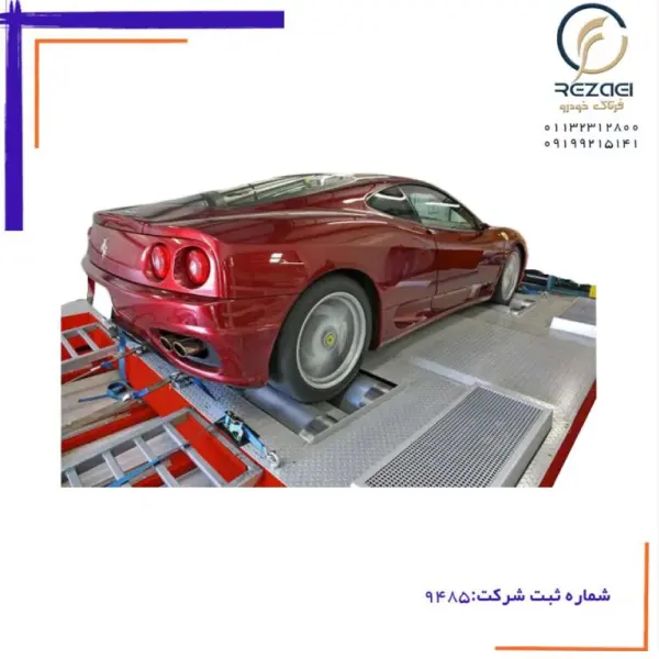 dyno 4 roller single differential (dynamometer dynamometer) داینو 4 رولر تک دیفرانسیل(دینامومتر Dynamometer )