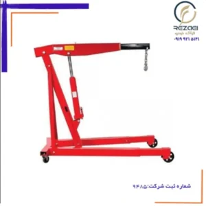 جک / جرثقیل موتور درار تک سرعته 3تن با پمپ 12 تن وزن جک حدود 120کیلو